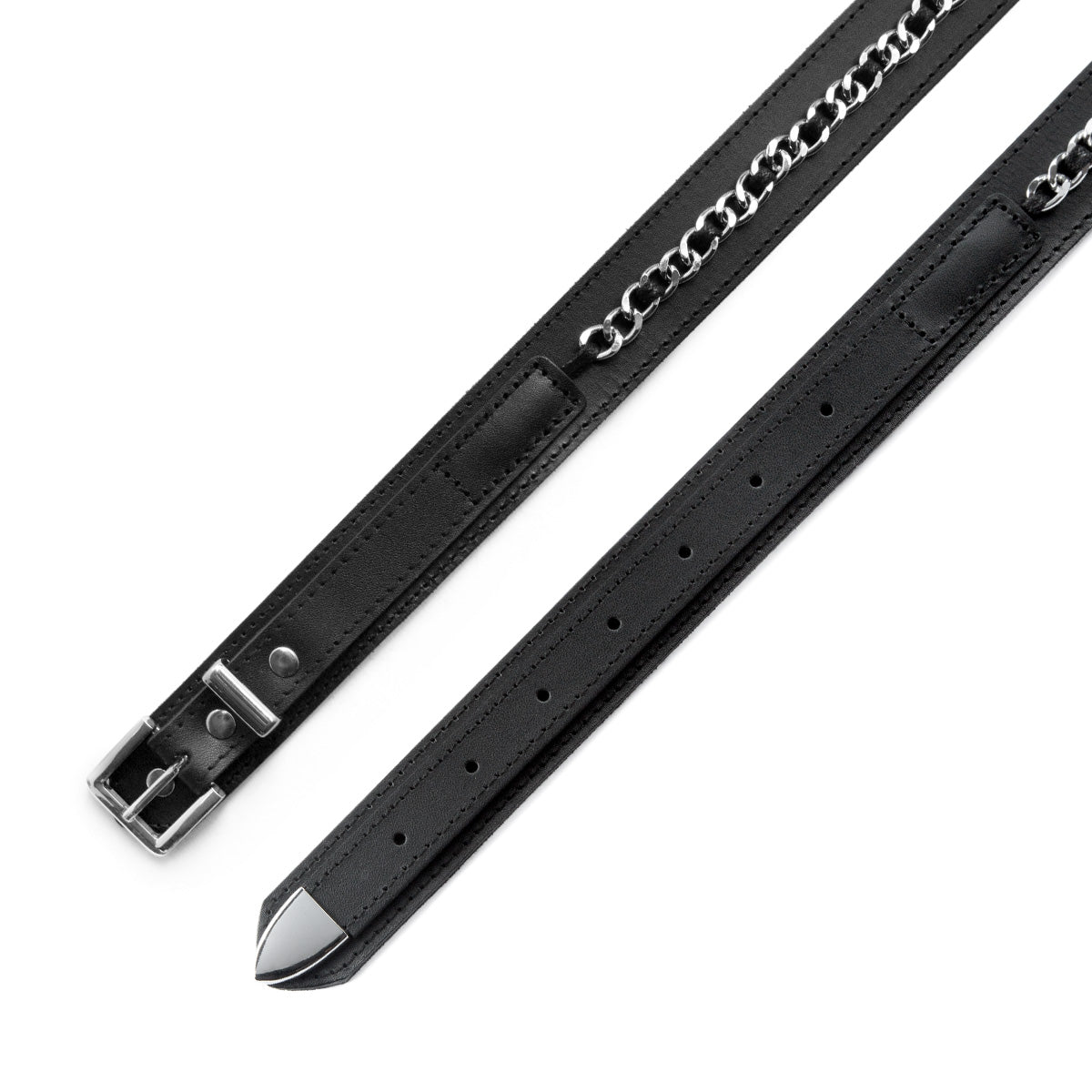 CCS Chain Ranger Leather Belt - Black