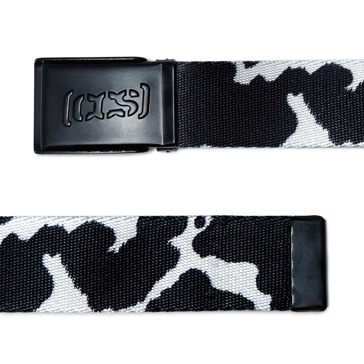 CCS Black Logo Buckle Belt - Cow