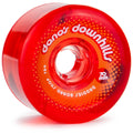 Dano's Downhills Longboard Wheels 70mm - 78a Red