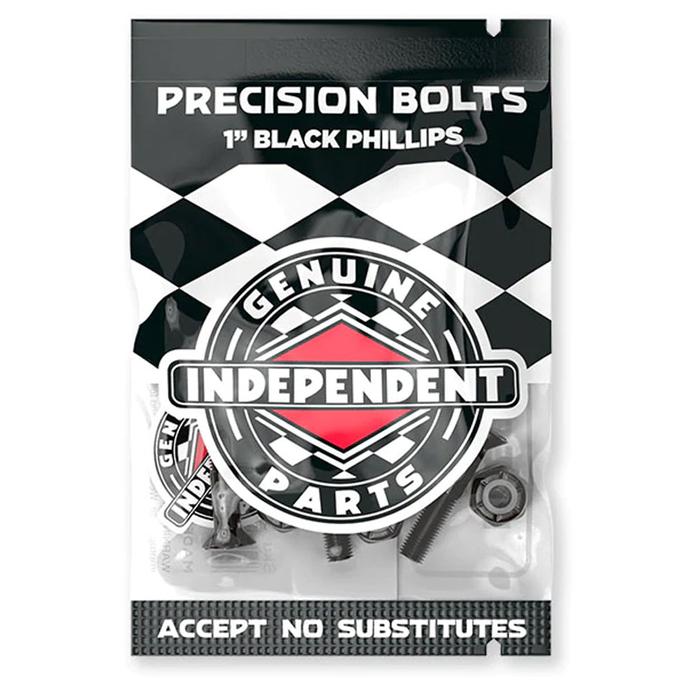 Independent Genuine Parts Phillips Hardware - Black - 1"
