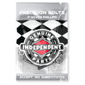 Independent Genuine Parts Phillips Hardware - Black/Silver - 1"