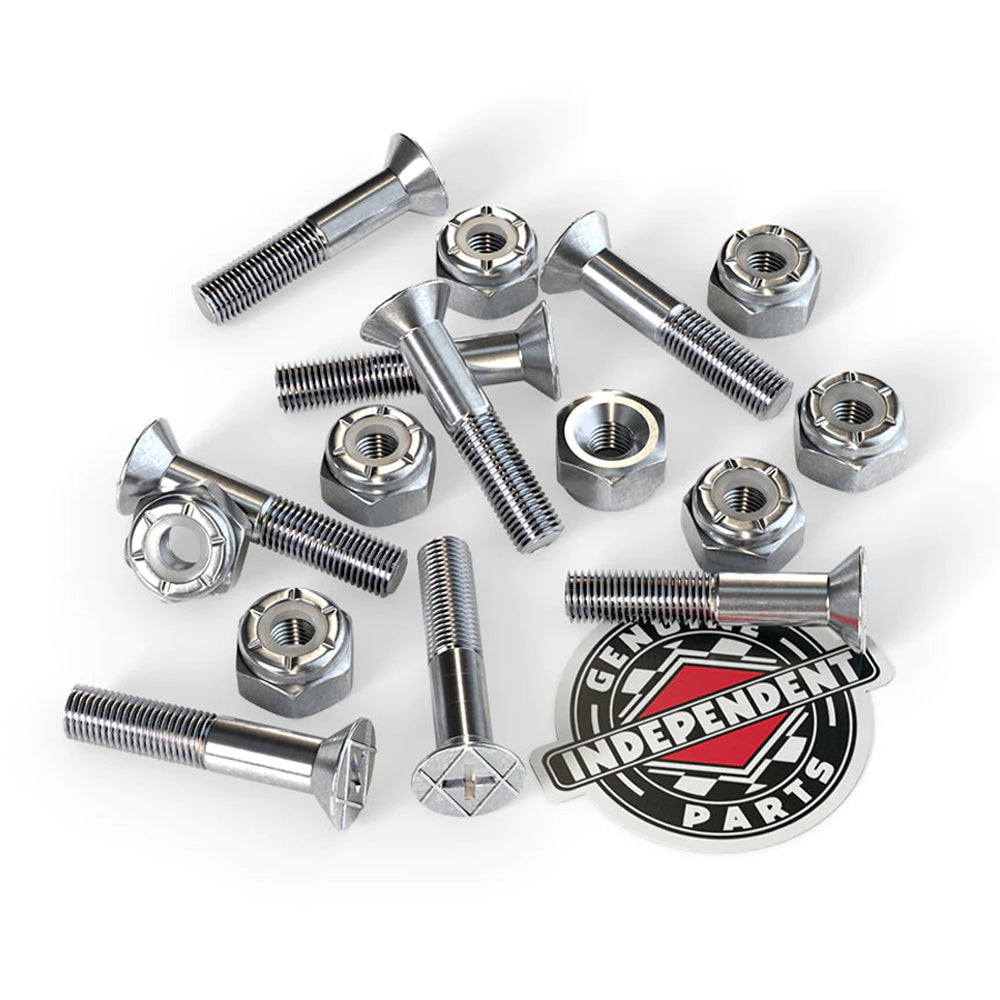 Independent Genuine Parts Phillips Hardware - Black/Silver - 1"
