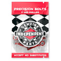 Independent Genuine Parts Phillips Hardware - Black/Red - 1"