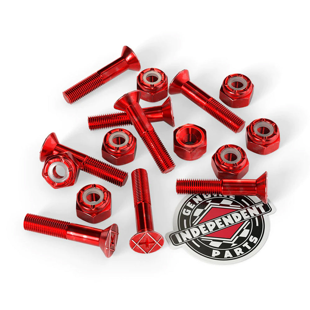 Independent Genuine Parts Phillips Hardware - Black/Red - 1"
