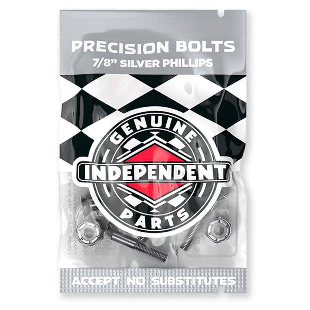 Independent Genuine Parts Phillips Hardware - Black/Silver - 7/8"