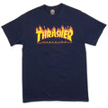 Thrasher Flame T-Shirt - Navy