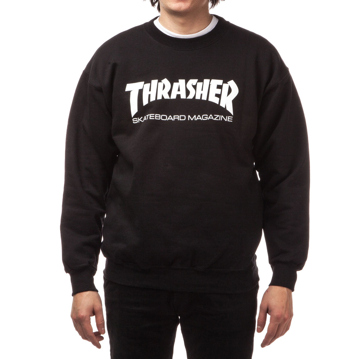 Thrasher Skate Mag Crew Sweatshirt - Black